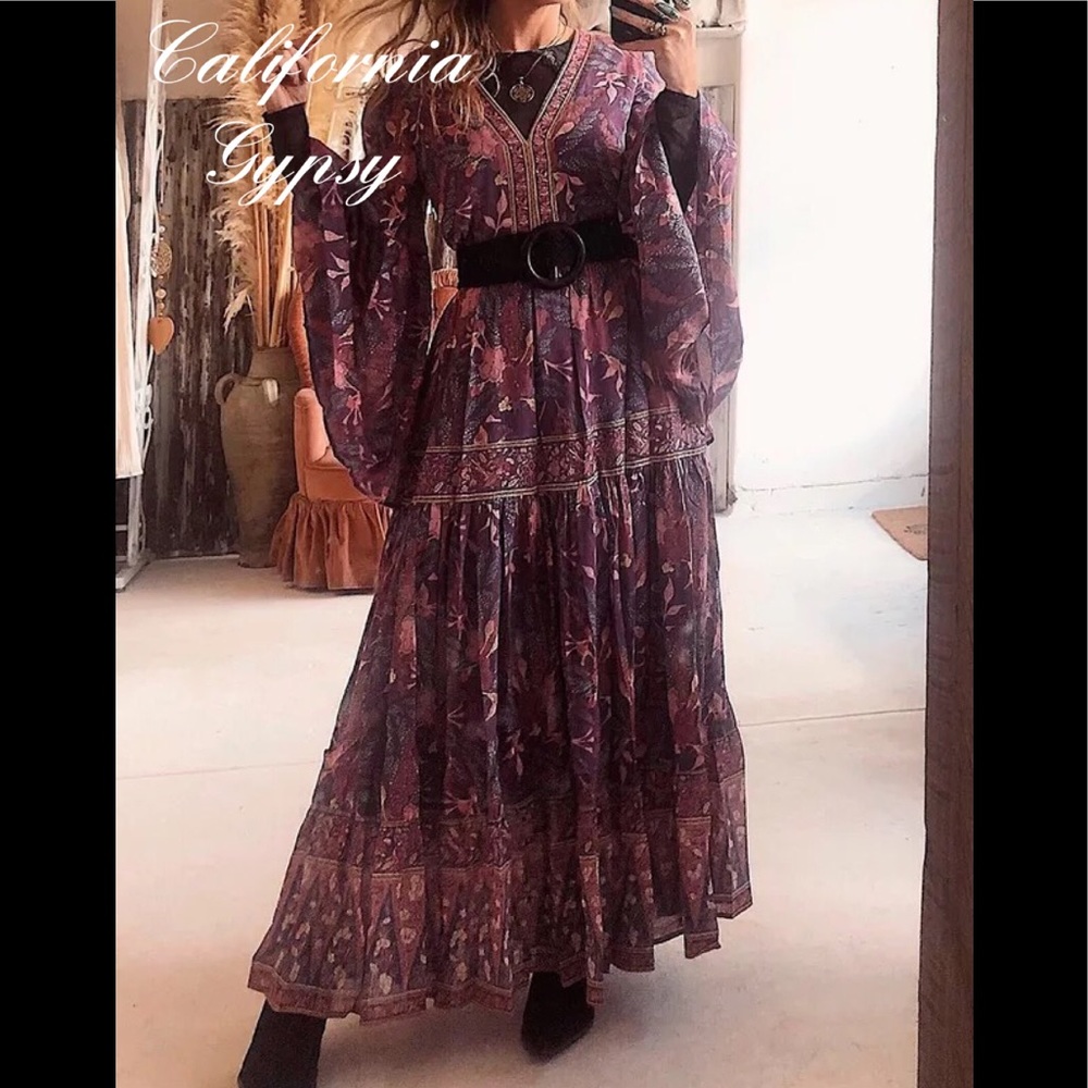 LAST ONE🎉Floral lantern sleeve dress - Picture 10 of 16